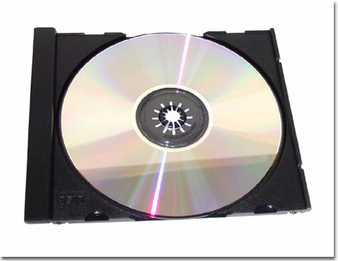CD Black Tray